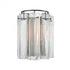 Elk Cubic Glass 1 Light Sconce In Oil Rubbed Model: 11160/1
