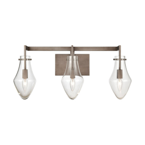 Elk Culmination 3 Light Vanity Light In Weathered Model: 12293/3