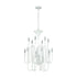 Elk Decatur 12 Light Chandelier In Matte White Model: 81297/12