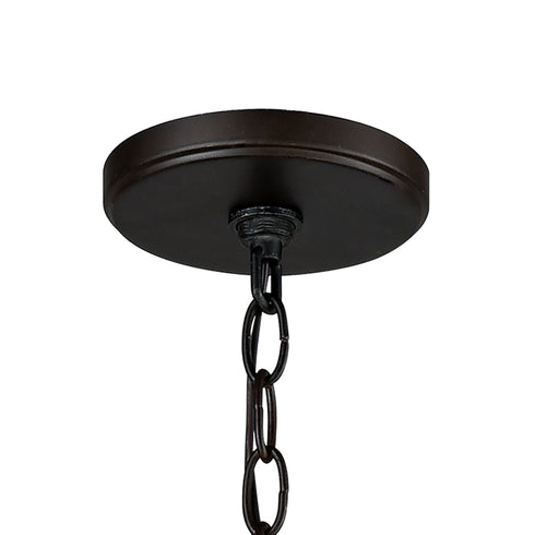 Elk Decatur 12 Light Chandelier In Oil Rubbed Model: 81287/12