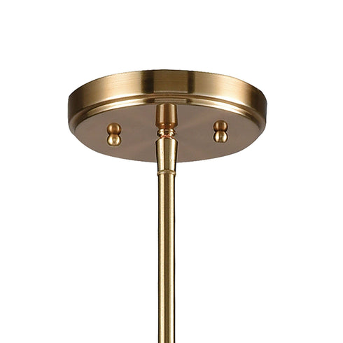 Elk Delphine 10 Light Chandelier In Satin Brass Model: 46241/10