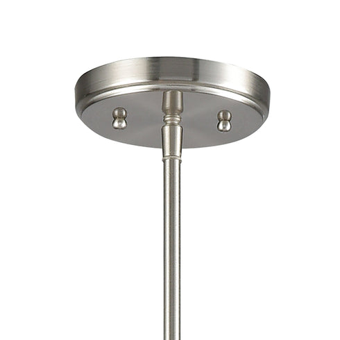 Elk Delphine 10 Light Chandelier In Satin Nickel Model: 46261/10