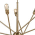 Elk Delphine 14 Light Chandelier In Satin Brass Model: 46242/14