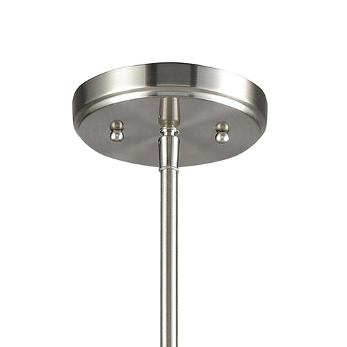 Elk Delphine 6 Light Chandelier In Satin Nickel Model: 46260/6