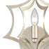 Elk Delray 1 Light Sconce In Aged Silver Model: 12060/1