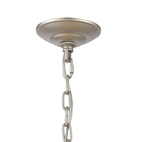 Elk Delray 3 Light Pendant In Aged Silver Model: 12062/3