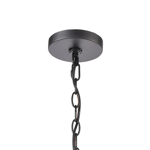 Elk Devonshire 1 Light Hanging In Matte Black Model: 46662/1