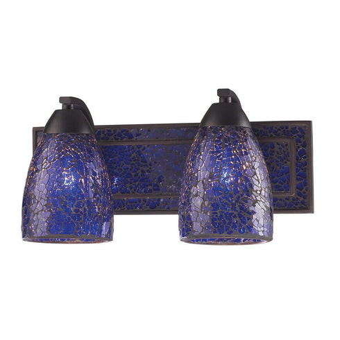 Elk Elegant Bath Vanity Light Model: 1301-2RST-BLC