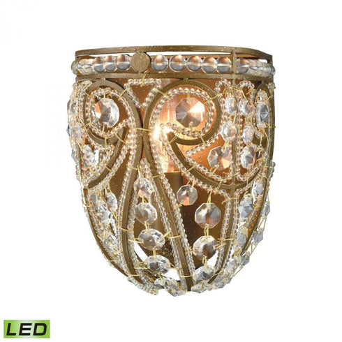 Elk Elizabethan 1 Light Vanity Sconce In Dark Model: 15960/1-LED
