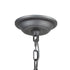 Elk Ellicott 6 Light Chandlier In Weathered Zinc Model: 12171/6