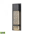 Elk Emode Sconce In Matte Black With Seeded Model: 87110/LED