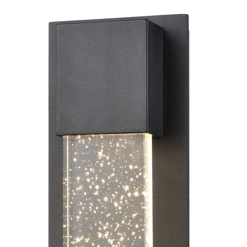 Elk Emode Sconce In Matte Black With Seeded Model: 87110/LED