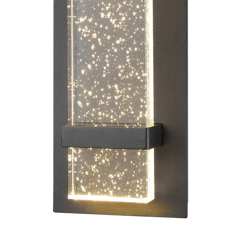 Elk Emode Sconce In Matte Black With Seeded Model: 87110/LED