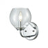 Elk Emory 1 Light Vanity Lamp In Polished Chrome Model: 81360/1