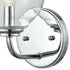 Elk Emory 1 Light Vanity Lamp In Polished Chrome Model: 81360/1