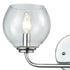 Elk Emory 2 Light Vanity Lamp In Polished Chrome Model: 81361/2