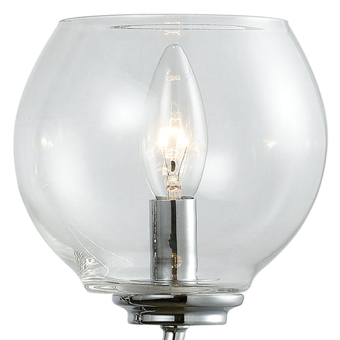 Elk Emory 4 Light Vanity Lamp In Polished Chrome Model: 81363/4