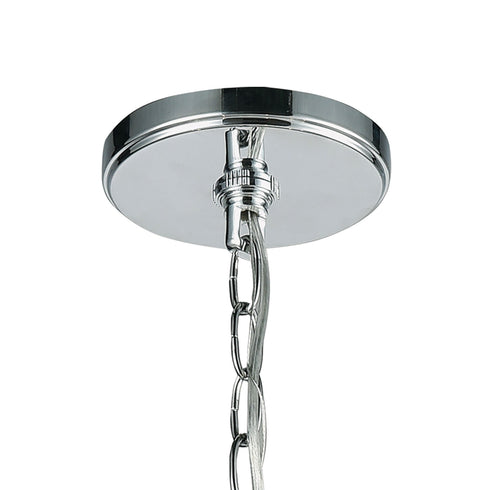 Elk Emory 6 Light Chandelier In Polished Chrome Model: 81364/6