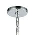 Elk Emory 6 Light Chandelier In Polished Chrome Model: 81364/6