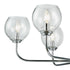 Elk Emory 6 Light Chandelier In Polished Chrome Model: 81364/6