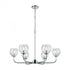 Elk Emory 6 Light Chandelier In Polished Chrome Model: 81364/6
