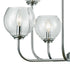 Elk Emory 8 Light Chandelier In Polished Chrome Model: 81365/4+4