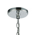 Elk Emory 8 Light Chandelier In Polished Chrome Model: 81365/4+4