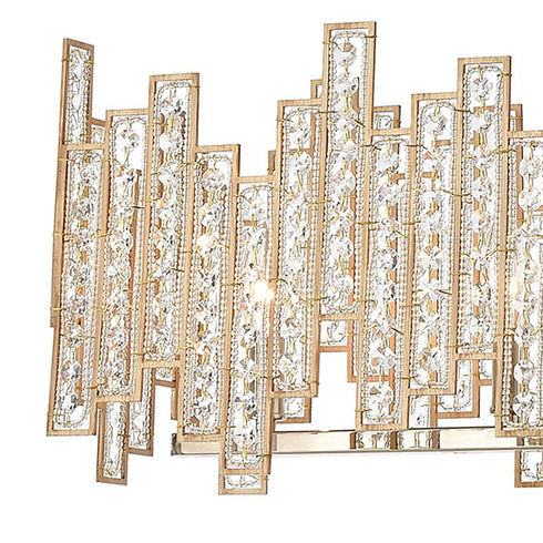 Elk Equilibrium 5 Light Linear Chandelier In Model: 12136/5
