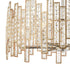 Elk Equilibrium 6 Light Chandlier In Matte Gold Model: 12135/6