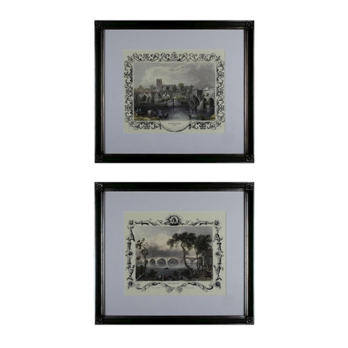 Elk Etchings With Borders Model: 10030-S2