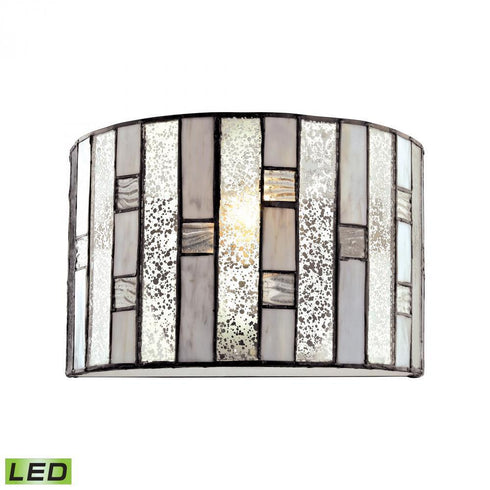 Elk Ethan 1 Light Sconce In Tiffany Bronze With Model: 70210/1-LED