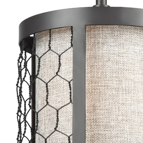 Elk Filmore 1 Light Mini Pendant In Oiled Bronze Model: 15241/1
