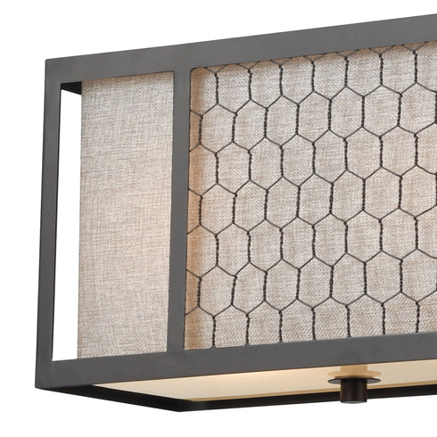 Elk Filmore 4 Light Linear Chandelier In Oil Model: 15244/4