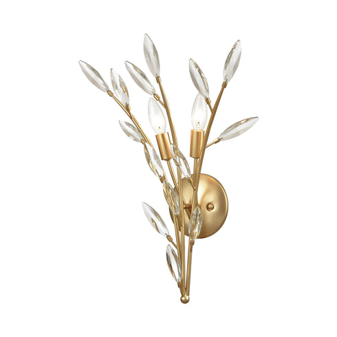 Elk Flora Grace 2 Light Sconce In Champagne Gold Model: 18292/2