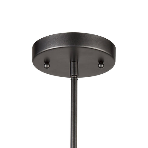 Elk Freeform 1 Light Mini Pendant In Dark Model: 11847/1