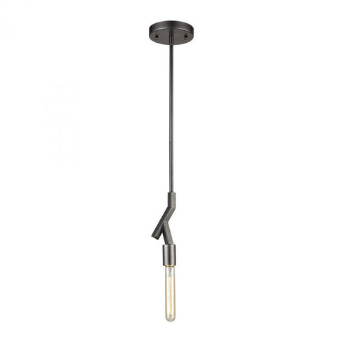 Elk Freeform 1 Light Mini Pendant In Dark Model: 11847/1