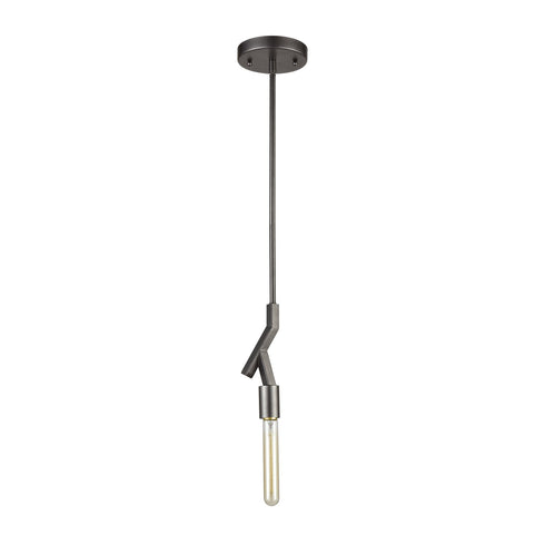 Elk Freeform 1 Light Mini Pendant In Dark Model: 11847/1