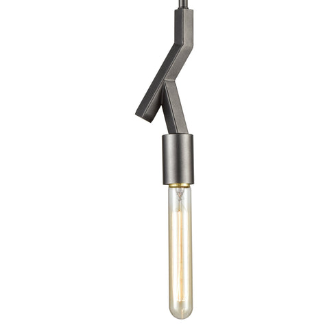 Elk Freeform 1 Light Mini Pendant In Dark Model: 11847/1