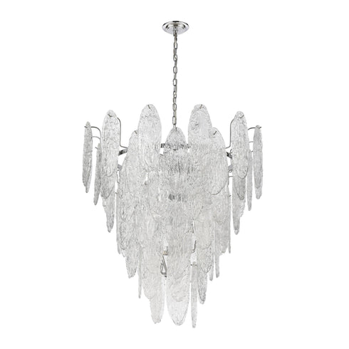 Elk Frozen Cascade 13 Light Chandelier In Model: 32446/13