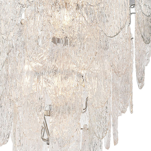 Elk Frozen Cascade 13 Light Chandelier In Model: 32446/13