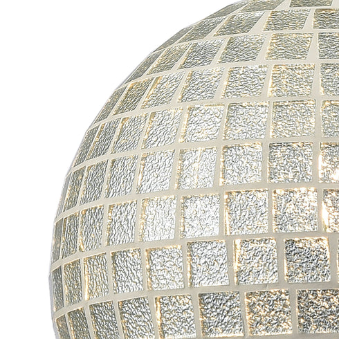 Elk Fusion 1 Light Mini Pendant In Satin Nickel Model: 529-1SLV