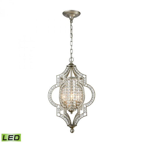 Elk Gabrielle 3 Light Chandelier In Aged Silver Model: 16270/3-LED