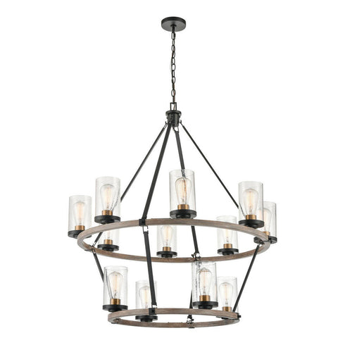 Elk Geringer Chandelier Model: 47470/8+4