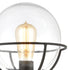 Elk Girard 1 Light Post Mount In Charcoal With Model: 57293/1