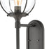 Elk Girard 1 Light Sconce In Charcoal With Clear Model: 57291/1