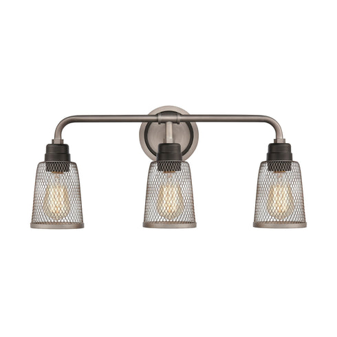 Elk Glencoe 3 Light Vanity Light In Oil Rubbed Model: 15653/3