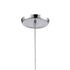 Elk Glitzy 1 Light Mini Pendant In Polished Model: 21167/1