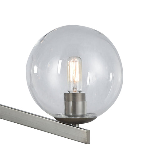 Elk Globes Of Light 8 Light Chandelier In Brushed Model: 12184/8