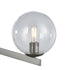 Elk Globes Of Light 8 Light Chandelier In Brushed Model: 12184/8