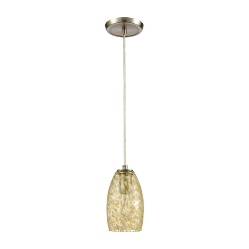 Elk Golden Pasture 1 Light Mini Pendant In Satin Model: 30220/1